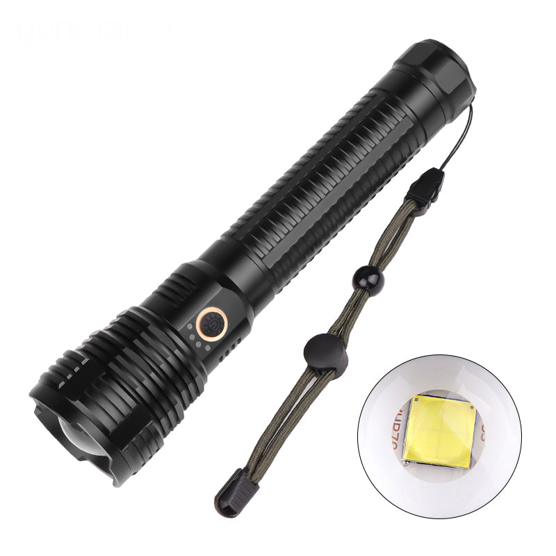 XANES 1915A XHP70 5Modes Zoomable USB Rechargeable Waterproof LED Flashlight 26650/18650