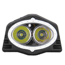 10W 7000K 10-80V LED Motorcycle Owl-shaped Front-view Auxiliary Spotlight Headlights