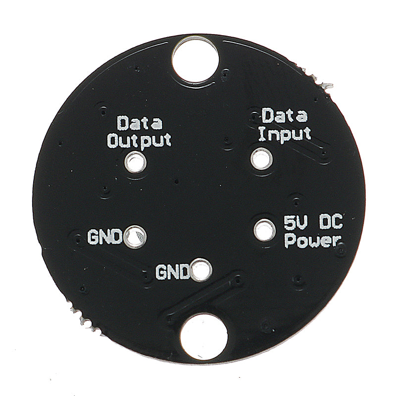 5Pcs Round 7x 5050 RGBW Cool White LED 6000K Display With Integrated Drivers Module