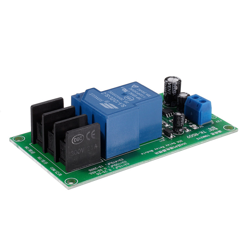TK-RD09-200S 12V DC 0-200S Adjustable 30A Time Delay Relay Module High Precision Monostable