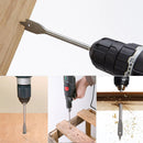 13pcs Flat Spade Drill Bits Set Metal Bit Kit Hex Shank Woodworking Tool