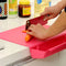 2 in 1 Thickened Antibacteria Cutting Board Collecting Board Kitchen Tool