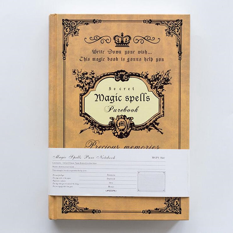 1Pcs Vintage Hard Cover Notebook Diary Journal Travel Business School Writing Notepads Supplies