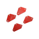 4Pcs Welding Magnet Magnetic Square Welding Holder Arrow Angle Clamp 45 90 135 9Lb