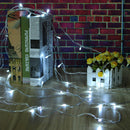 20M 200LED Waterproof Fairy String Light Christmas Outdoor Wedding Party Lamp EU Plug AC220V