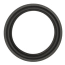 Black 8 inch Speaker Surround Decorative Circle Repair Foam for Bass Woofer Horn
