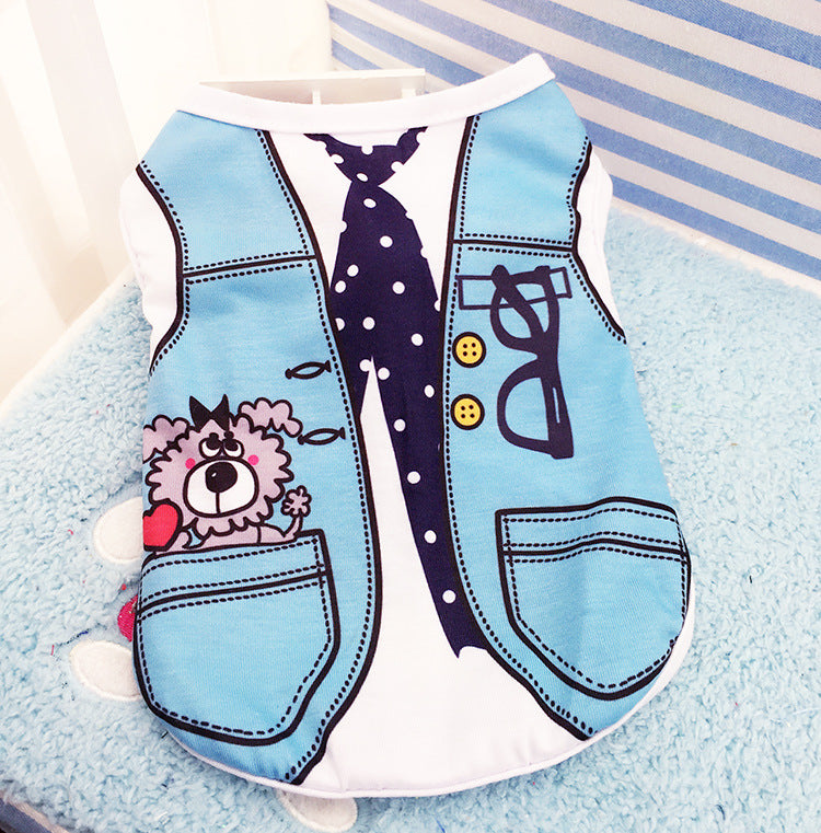 Pet Vest Clothes T-Shirt Soft Dogs Clothing