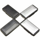 2Pcs Car Auto Seat Belt Clips Adjustable Comfort Safety Locking Stopper Extender Sliver Black