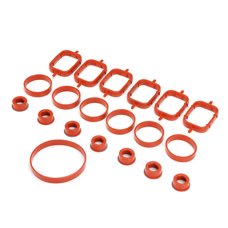20PCS Intake Inlet Manifold Seal Gasket For BMW E87 E46 E90 E91 E92 E93 E39 E60 M57