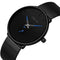 STRYVE S9501 Fshion Men Simple Dial Full Mesh Steel Strap Independent second Dial Quartz Watch