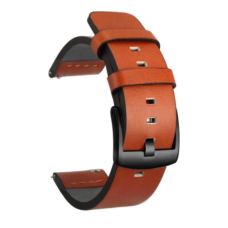 Bakeey 20mm Universal Genuine Leather Cowhide Watch Band Strap for BW-HL1/Samsung GearS3 S2 Smart Watch