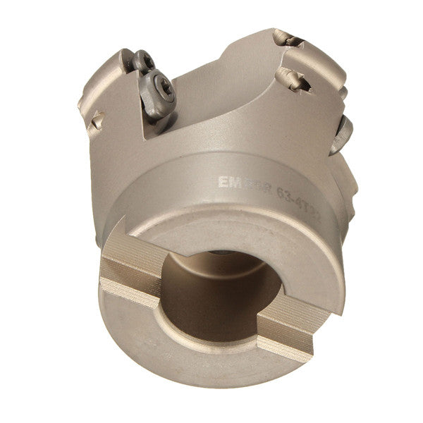 4 Flutes EMR 5R-63-22-4F Face End Mill CNC Milling Cutter For RPMT1003 Insert