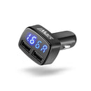 iMars iM-C2 4 in 1 Dual USB Car Charger Adapter 5V 3.1A Bullet Car Charger for Cell Phone iPhone
