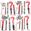 Thread Repair Tool Wire Insert Helicoil Restoring Kit With Hard Case 8mm 10mm 12mm 14mm