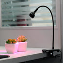 Household LED Grow Light Flexible Clip USB Power Supply Growing Lamp for Indoor Bonsai Planting