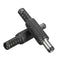 Excellway JP02 10Pcs 5.5x2.1mm DC Power Male Solder Barrel Tip Plug Jack Connector
