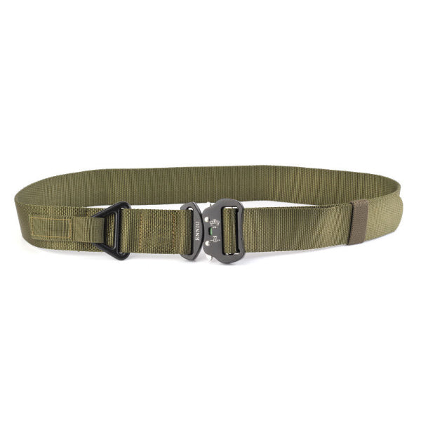 ENNIU DC3C 125cm x 4.5cm Punch Free Adjustable Tactical Belt Double Buckle Fashion Wrist Belt Nylon Belt Waist Belts Camping Hunting Nylon Waistband