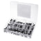 550pcs 24 Values 16V/25V/35/50V (0.1uF To 2200uF) Mix Electrolytic Capacitor Assorted Kit With Storage Box