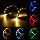 50CM SMD3528 LED Flexible Strip Tape Light USB Switch Lamp PC TV Background Lighting DC5V