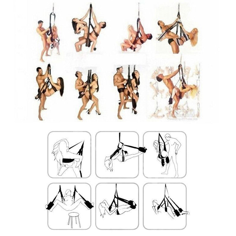 The 360 Spinning Sex Swing Love Chair Hanging Position Enhancer Furniture Yoga Hammock Chair