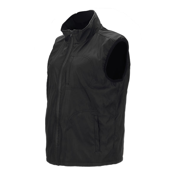 Dual Button USB Electric Outdoor Heating Vest Clothes Carbon Fiber Warm Back + Belly Heat 3 Gear Control