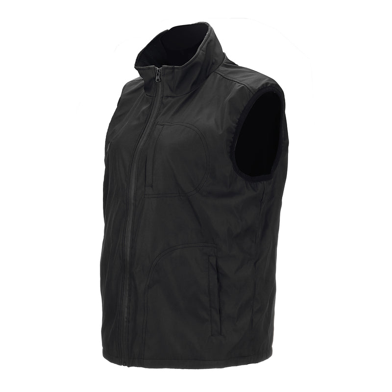 Dual Button USB Electric Outdoor Heating Vest Clothes Carbon Fiber Warm Back + Belly Heat 3 Gear Control