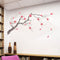 Miico FX64045 Plum Flower Wall Sticker Home Decorative Sticker DIY Sticker Living Room And Bedroom Decoration