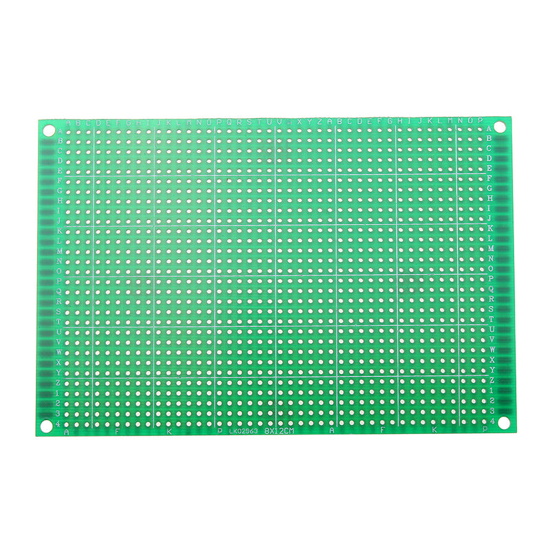 10pcs 8x12cm FR-4 2.54mm Single Side Prototype PCB Printed Circuit Board