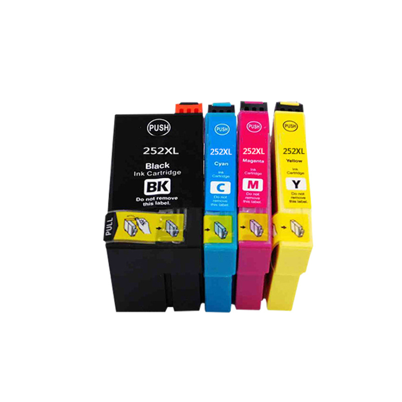 ZSMC 252XL Replacement High Yield Ink Cartridge for Epson WorkForce WF-3620 WF-3640 WF-7110 WF-7610 WF-7620 Printer