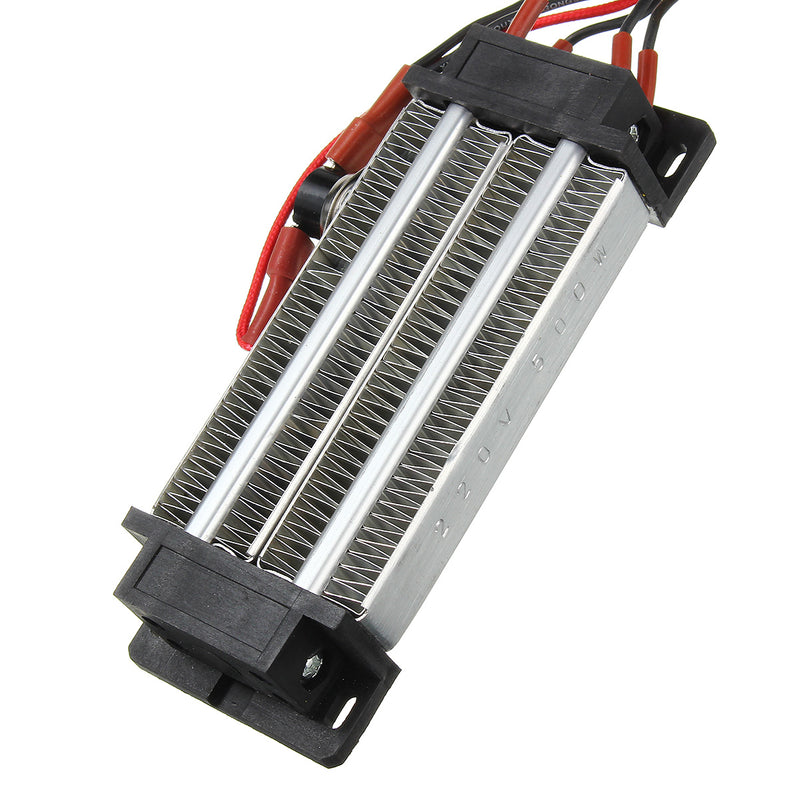 500W AC 220V PTC Heating Element Heater Ceramic Thermostatic Heater