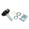 4pcs Saddle Bag Locks Screws Mounting Security Theft Deterrent For Harley Touring