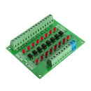 8 Channel 12V To 3.3V Optocoupler Isolation Module PLC Signal Level Voltage Conversion Board