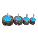 180 Grit 15-80mm Sanding Flap Wheel Polishing Grinding Accessories Tool Disc