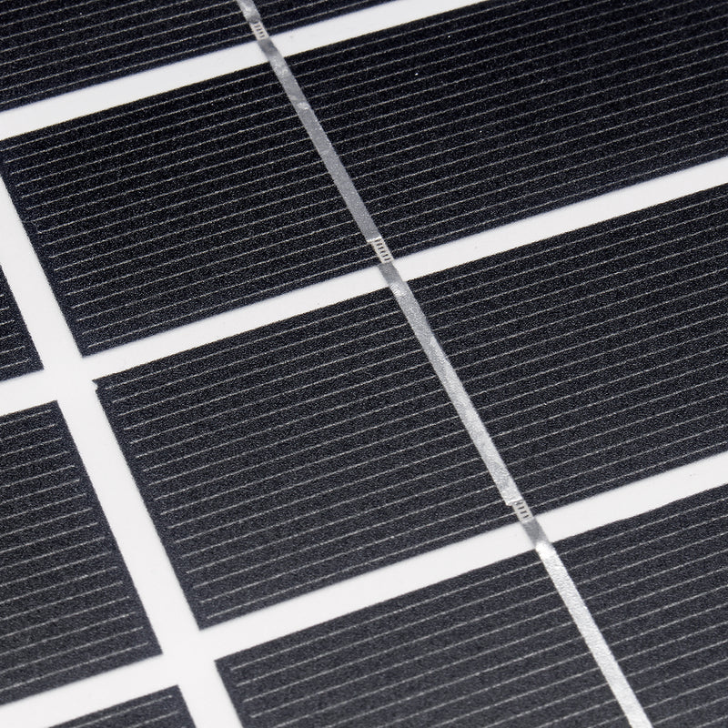 40W 18V Power Solar Panel Monocrystalline Silicon Semi-flexible Home Electricity