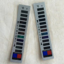 Liquid Crystal Color Change Digital Thermometer Liquid Crystal Clothing Thermometer Clothing Trademark Warm Clothing Thermometer