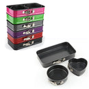 3Pcs Mini Non-stick Cake Bake Mold Pan Kitchen Bakeware Mould Sandwich Tray