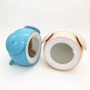 LD908 LED Wake Light Clock Ambient Light Rechargable Alarm Clock with Sunset Mode Digital 12/24 Hour Display