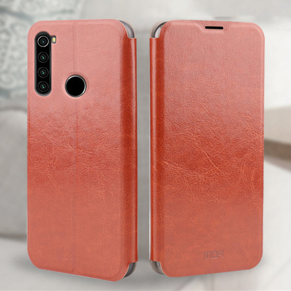 Mofi Luxury Shockproof Flip PU Leather Full Cover Protective Case for Xiaomi Redmi Note 8