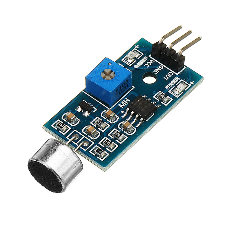 Voice Detection Sensor Module Sound Recognition Module High Sensitivity Sensor Microphone Module DC