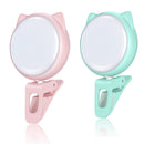 JISULIFE LED Cat Ear Selfie Light Flash Lens Beauty Portable Clip for Photo Camera For Smartphone from Xiaomi Ecological Chain