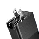 Baseus 3 in 1 3 Ports 3.4A Fast Travel Wall USB Charger EU US UK Plug Adapter For Phone Tablet