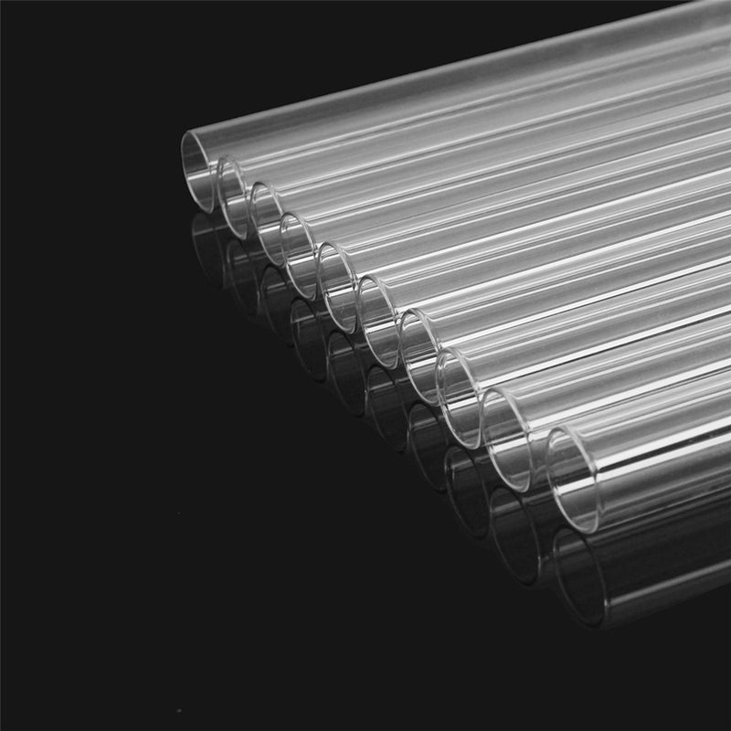 10Pcs 20x150mm Borosilicate Glass Test Tube Tubing Blowing Pyrex Tubes 38mL
