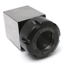 Hard Steel Square ER-25 Collet Chuck Block Lathe Tool Holder