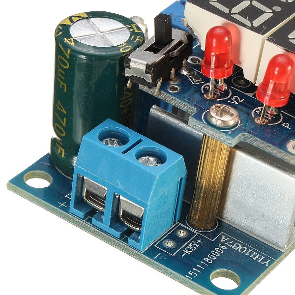 MPPT Solar Panel Controller 5A DC-DC Step Down CC/CV Charging Module Display LED