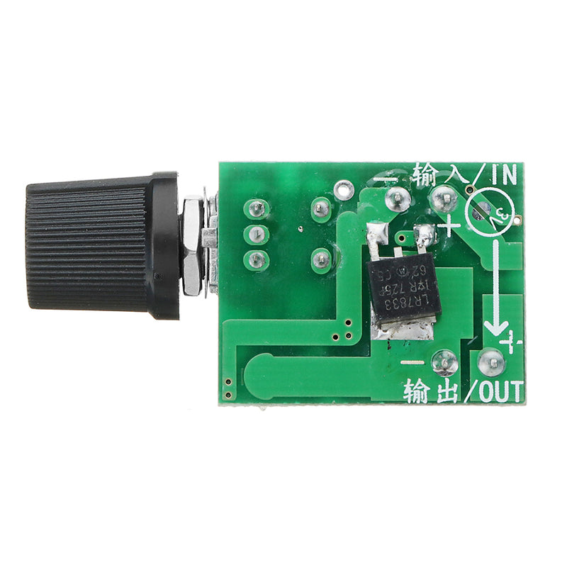 DC 5V To 35V 5A Mini Motor PWM Speed Controller Ultra Small LED Dimmer Speed Switch Governor