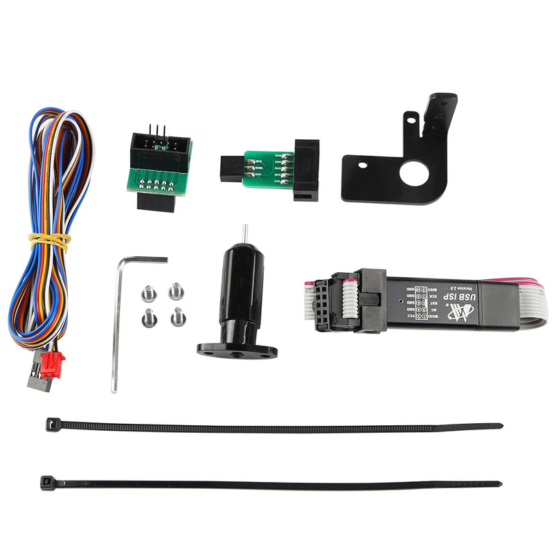 Black/White/Transparent 3DTouch Auto Bed Leveling Sensor + ISP Pinboard + Burner Kit with Cables For Creality CR-10 / Ender-3 3D Printer