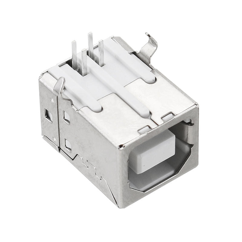10pcs BF 90Degree Type B USB Printer Port Socket Connector Charging Socket USB Socket Interface
