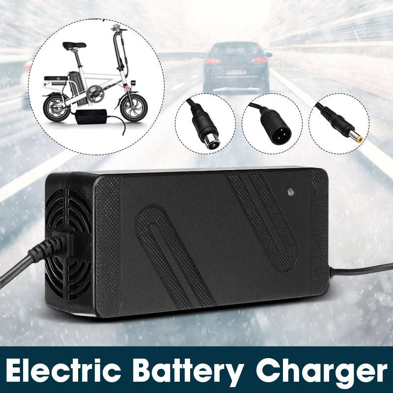 180V-240V 48V 2A Li-Ion Lithium Battery Charger Electric Motorcycle Scooter Bike