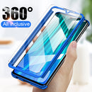 Bakeey 360 Full Body PC Protective Case+Tempered Glass Screen Protector For Xiaomi Redmi Note 8 Pro
