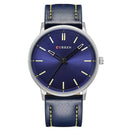 CURREN 8233 Fashion Male Leather Quartz Watch Elegant Business Men Style Wrist Watch